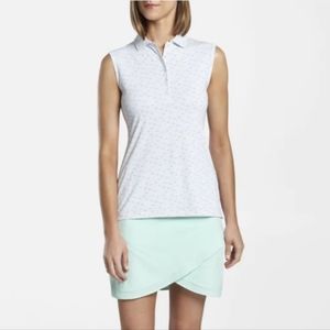 Peter Millar sunnies sleeveless golf polo (NWT)
